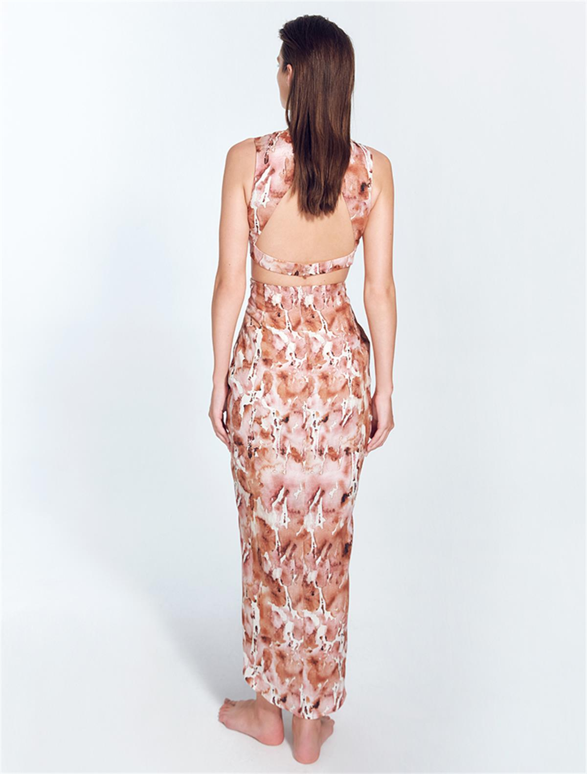 MoevaAdelice Floral Desen Elbise