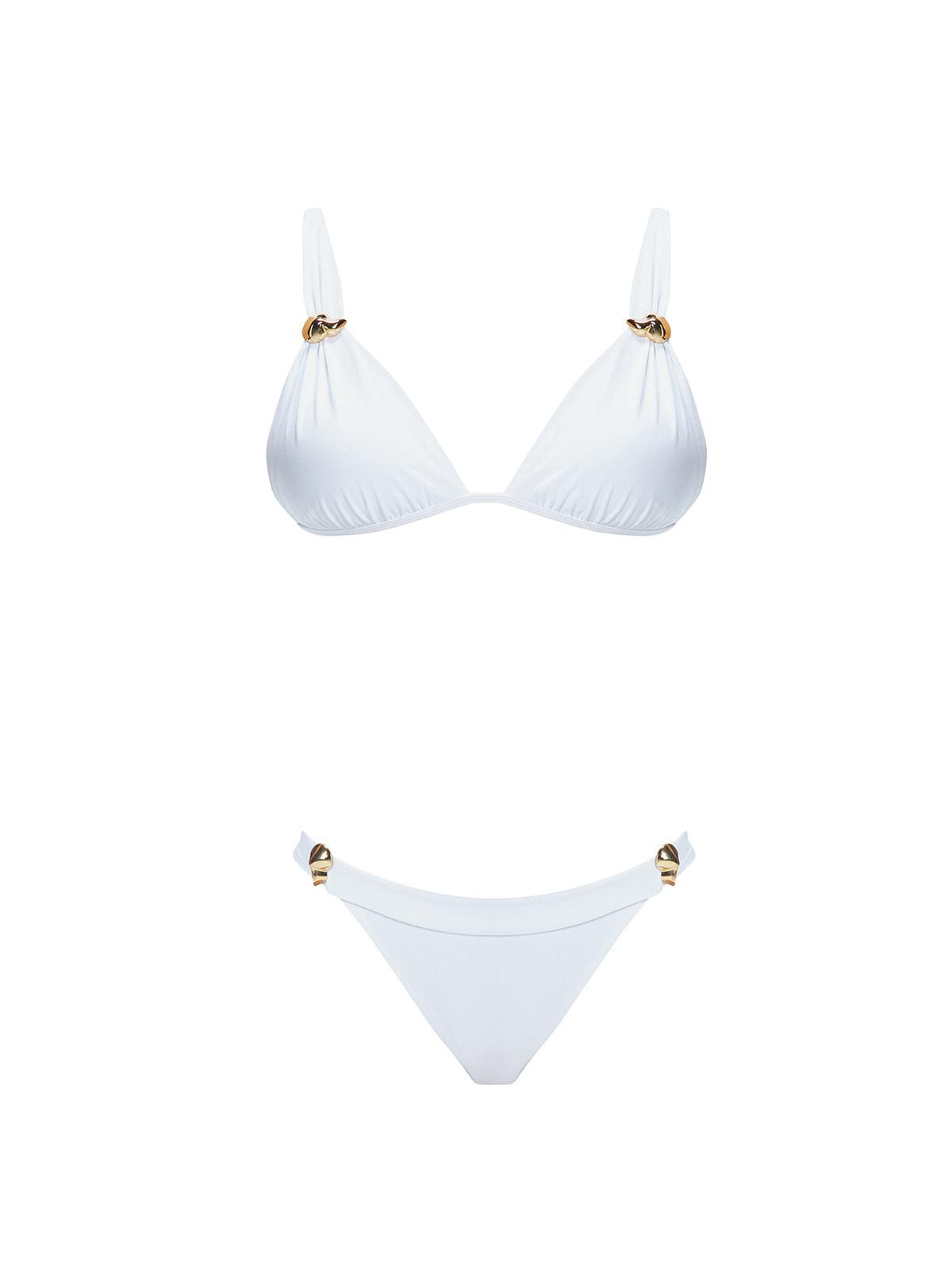 MoevaBeyaz Bikini Üstüü