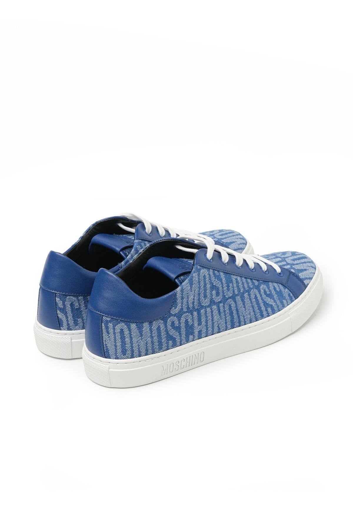 Moschino ShoesMavi Logo Kadın Spor Ayakkabı