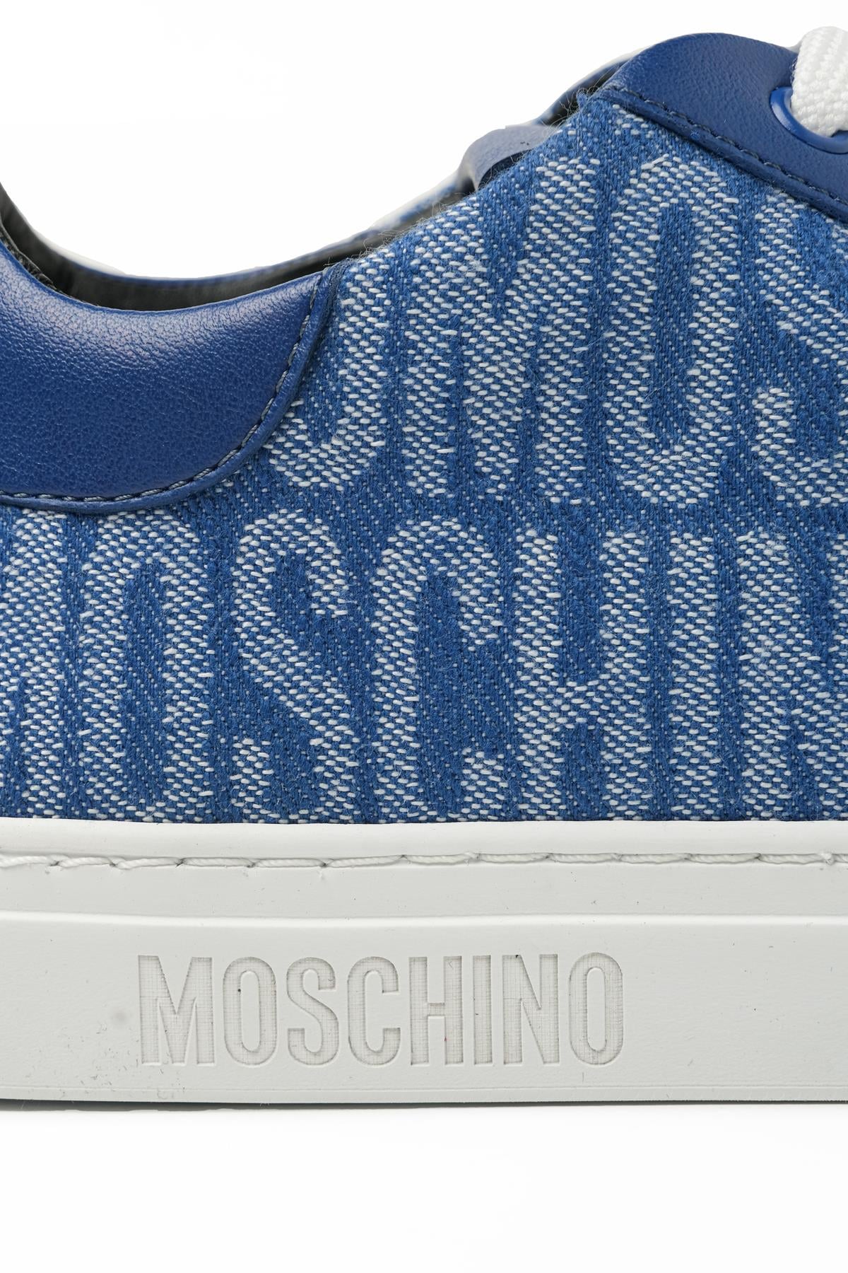 Moschino ShoesMavi Logo Kadın Spor Ayakkabı