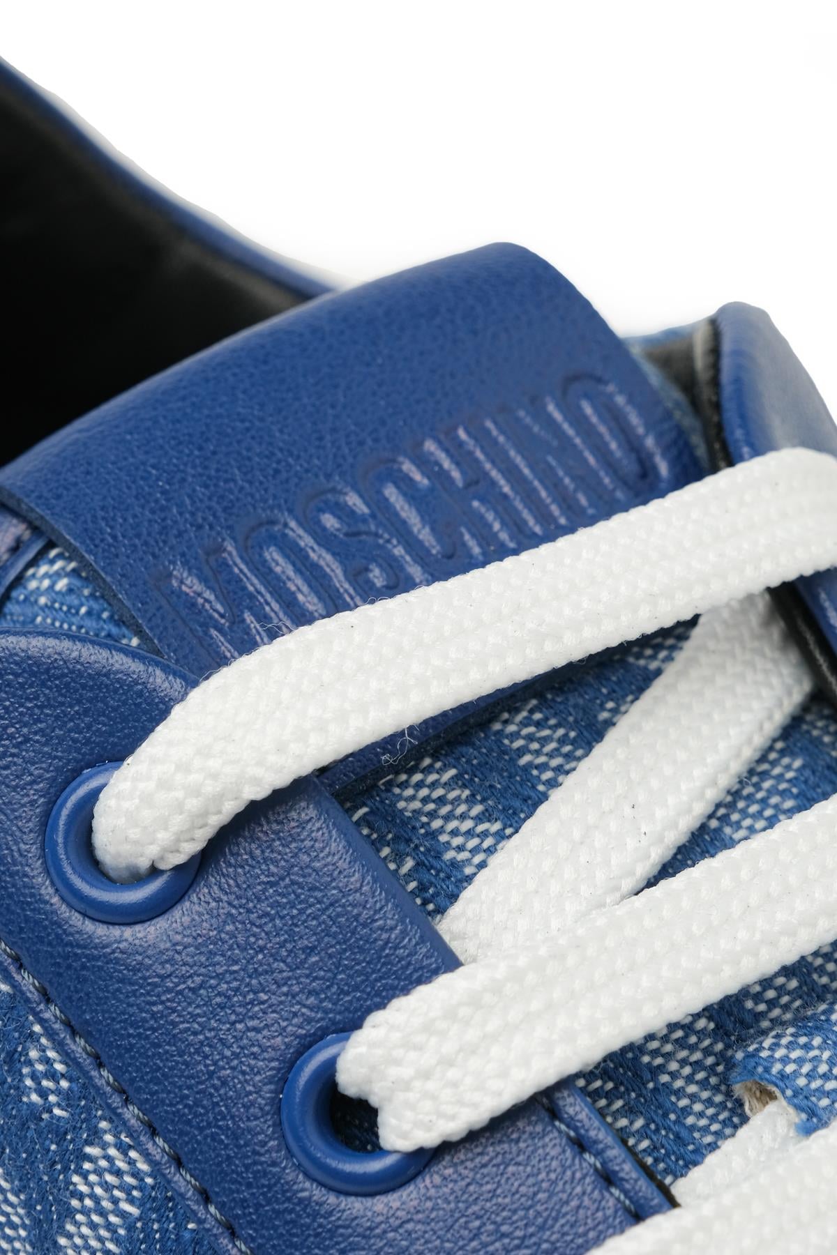 Moschino ShoesMavi Logo Kadın Spor Ayakkabı