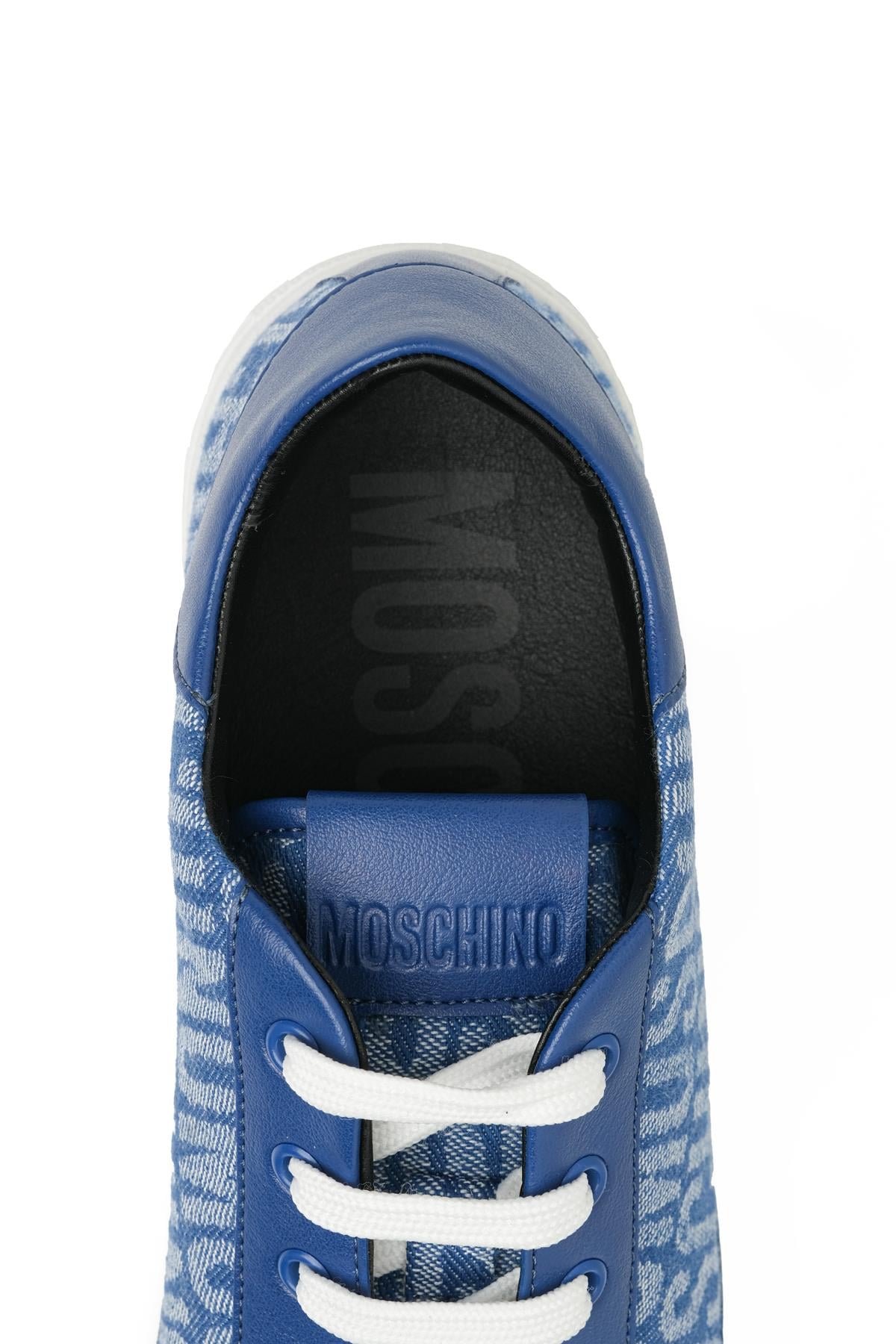 Moschino ShoesMavi Logo Kadın Spor Ayakkabı