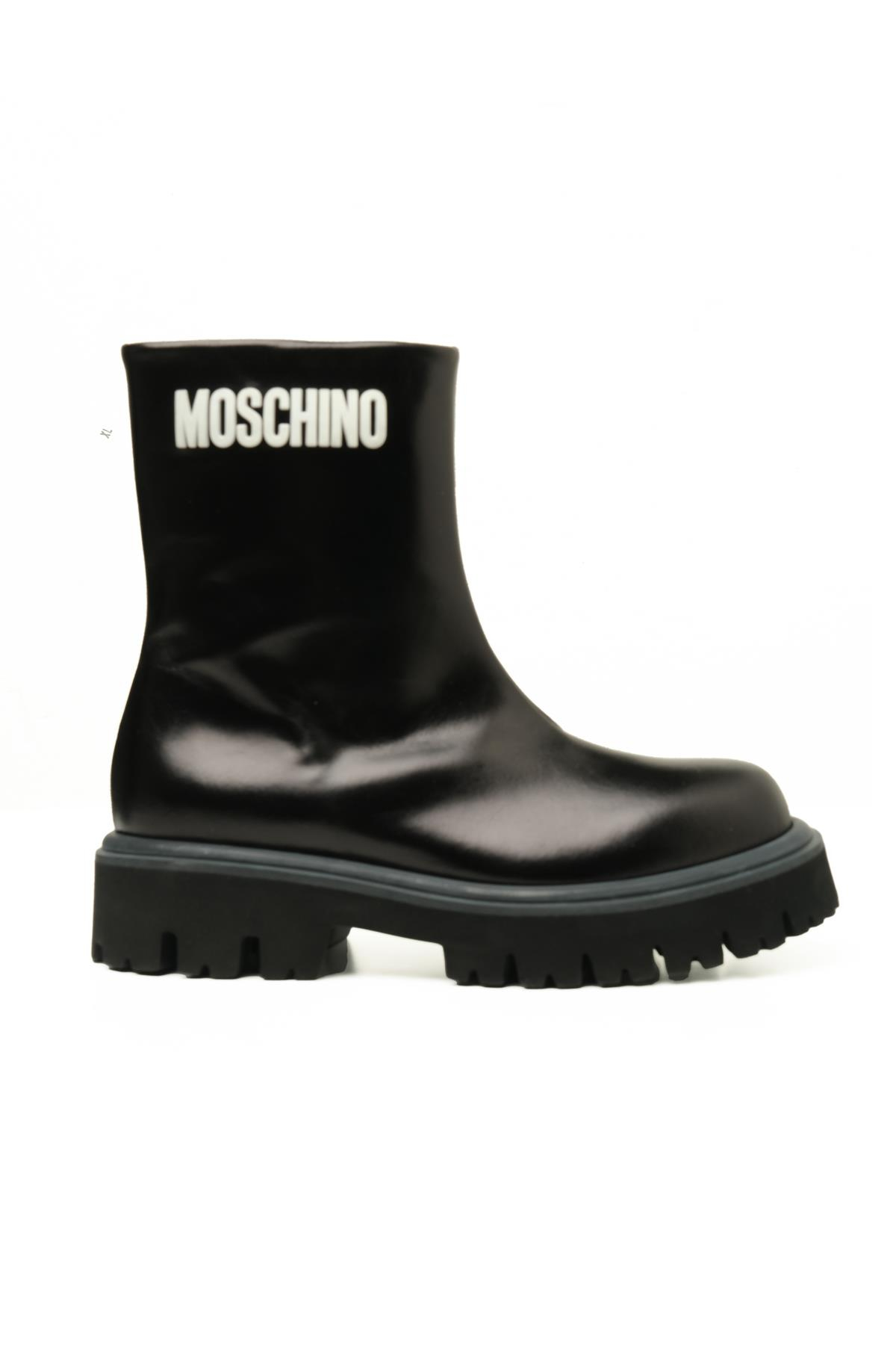 Moschino ShoesPlatform Taban Logo Detaylı Bot