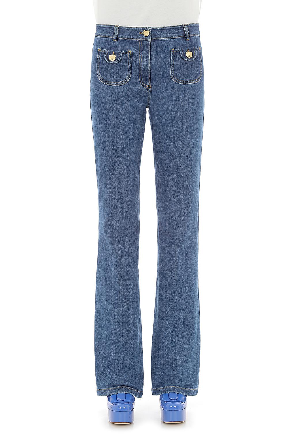 MoschinoDüğme Detaylı Jean Pantolon