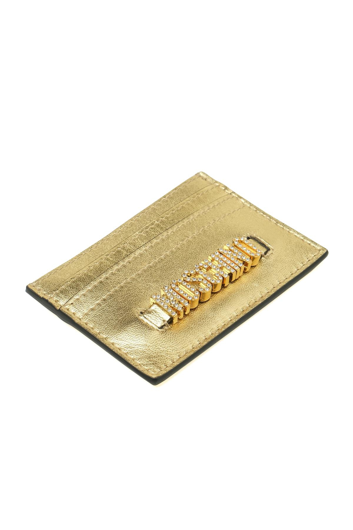 MoschinoMetalik Gold Kartlık