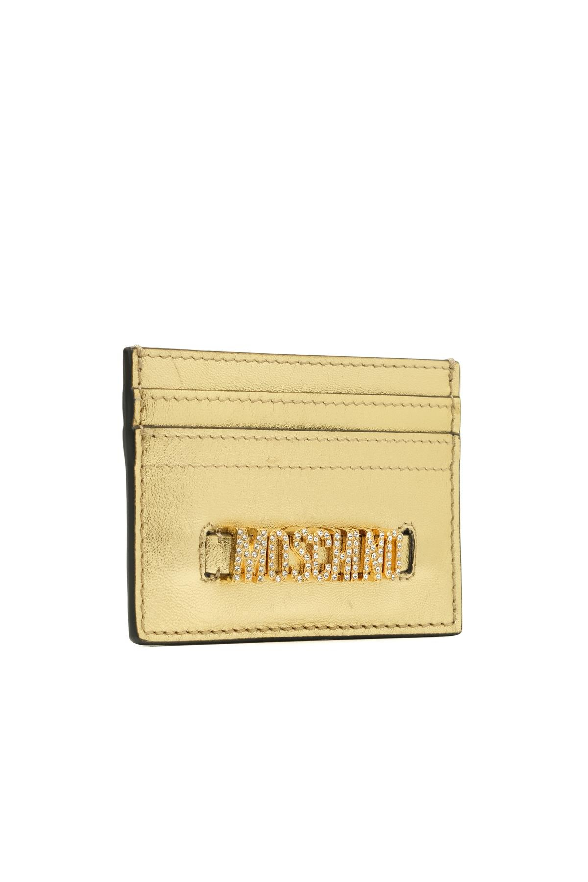 MoschinoMetalik Gold Kartlık