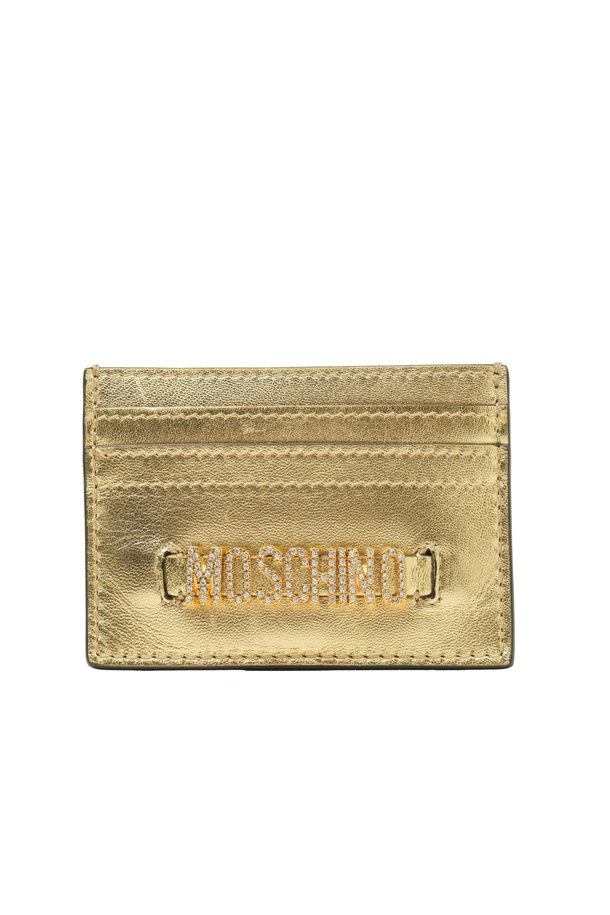 MoschinoMetalik Gold Kartlık