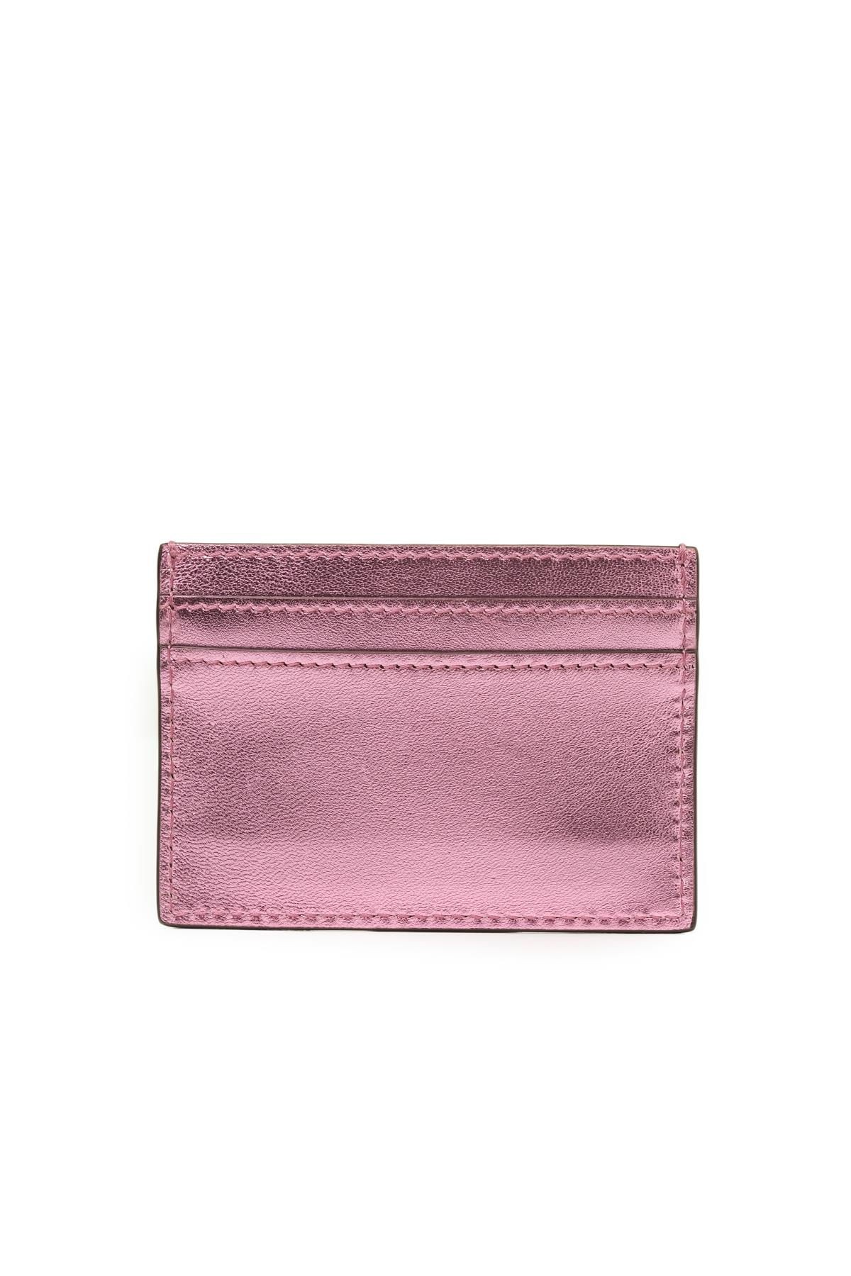 MoschinoMetalik Pembe Kartlık