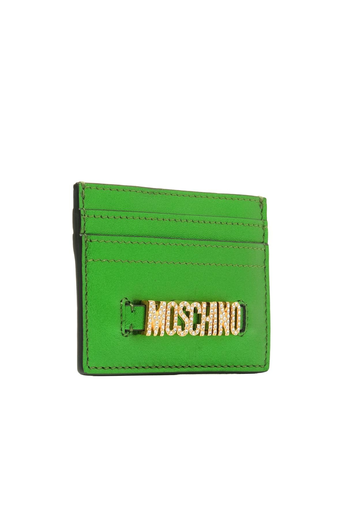 MoschinoMetalik Yeşil Kartlık