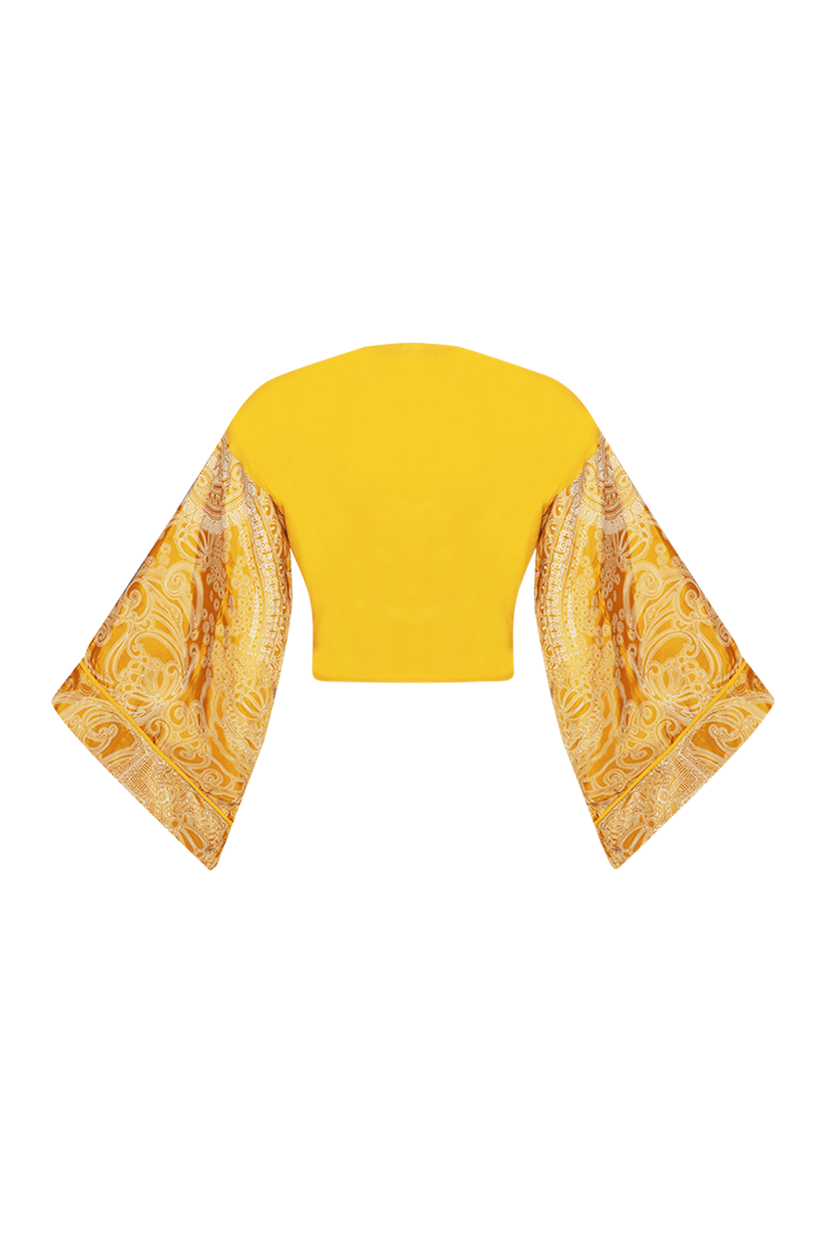 MovomJohona Önden Bağlamalı Crop Bluz