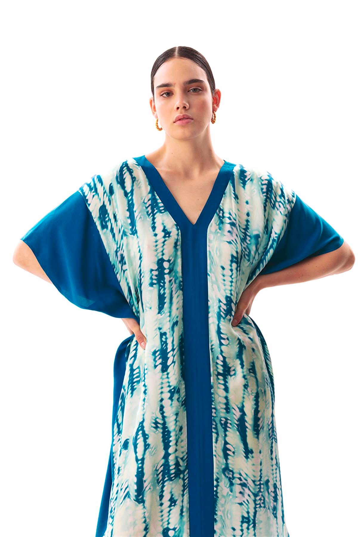 MovomTao Batik Desenli Kaftan