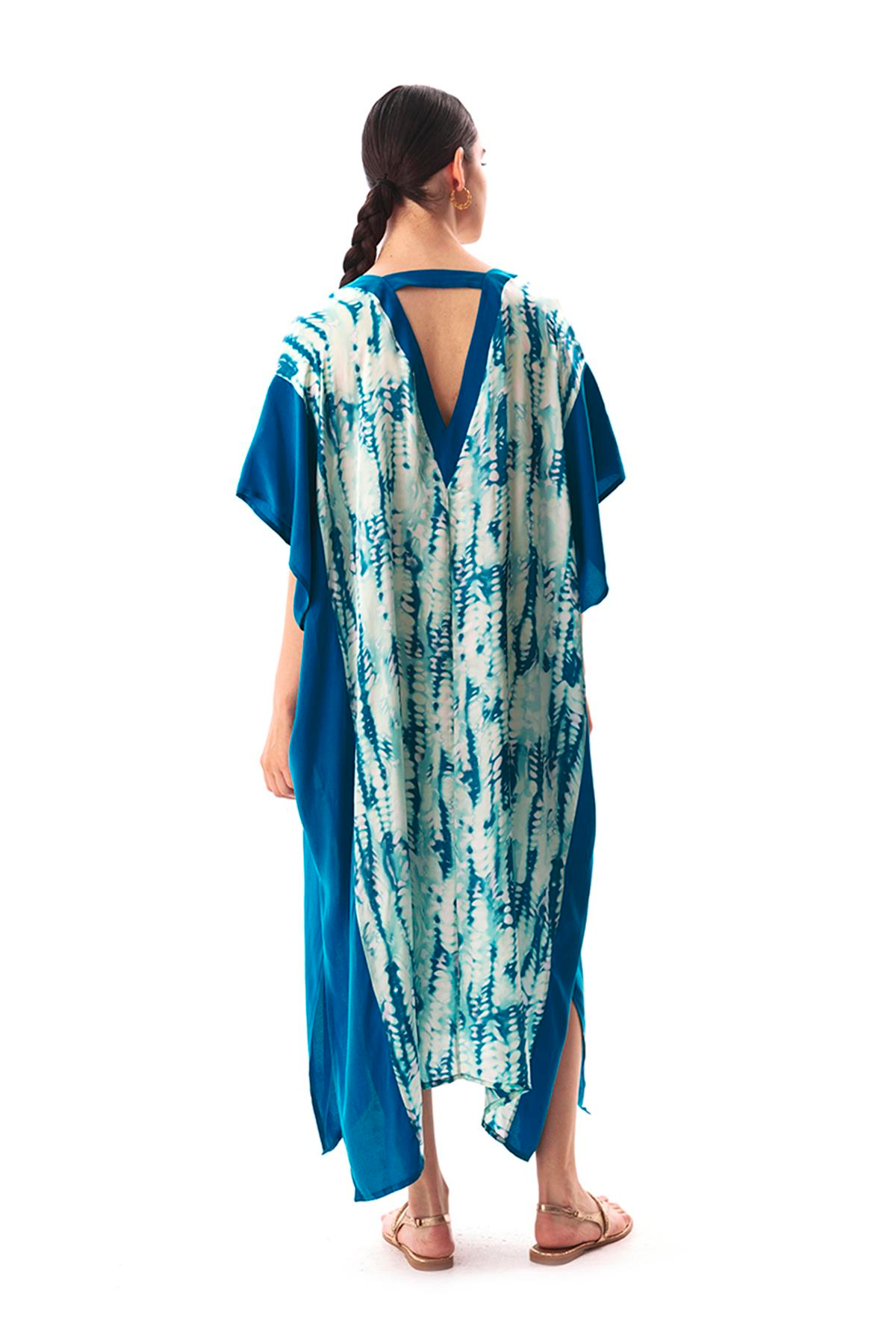 MovomTao Batik Desenli Kaftan