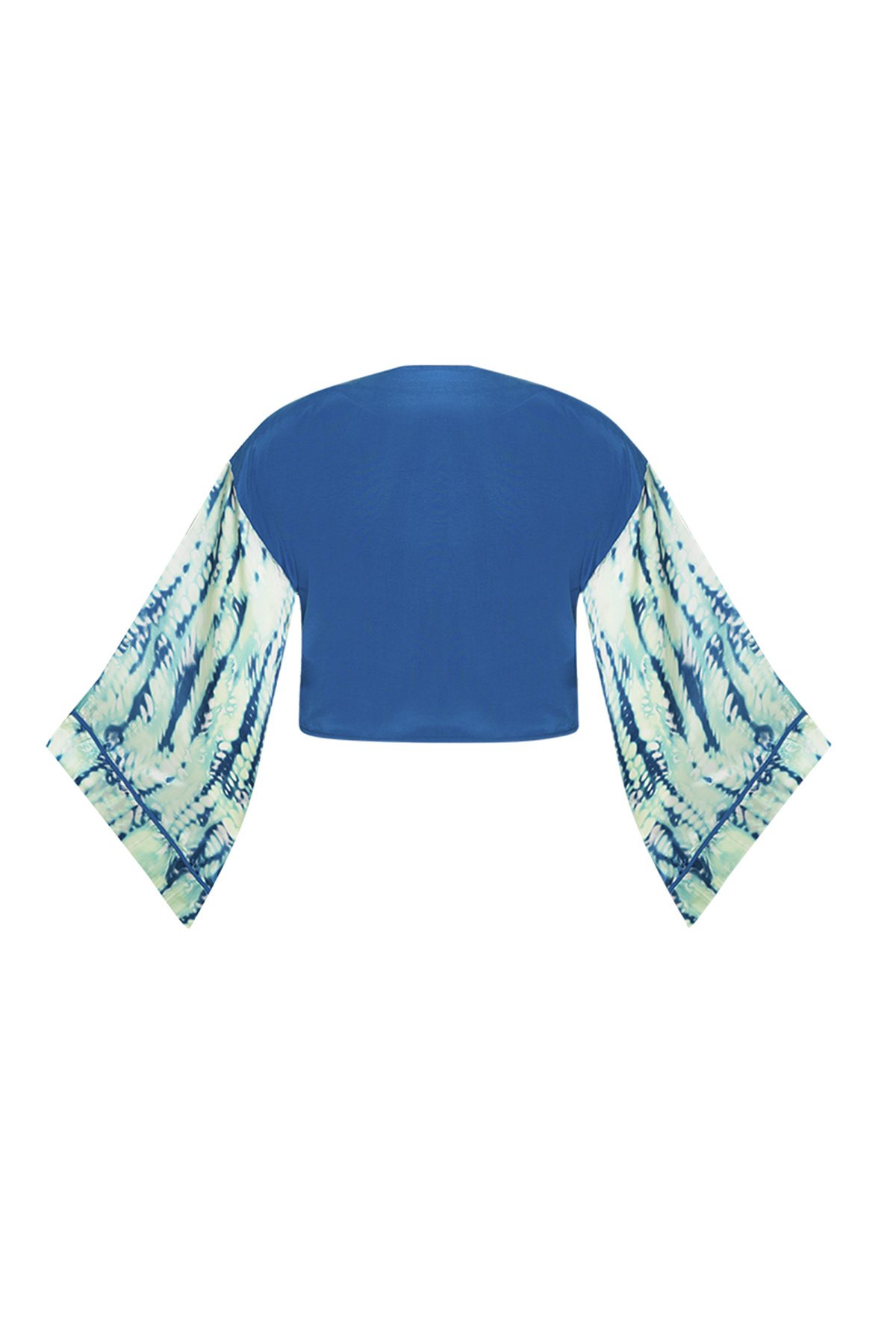 MovomTao Batik Desenli Kruvaze Bluz