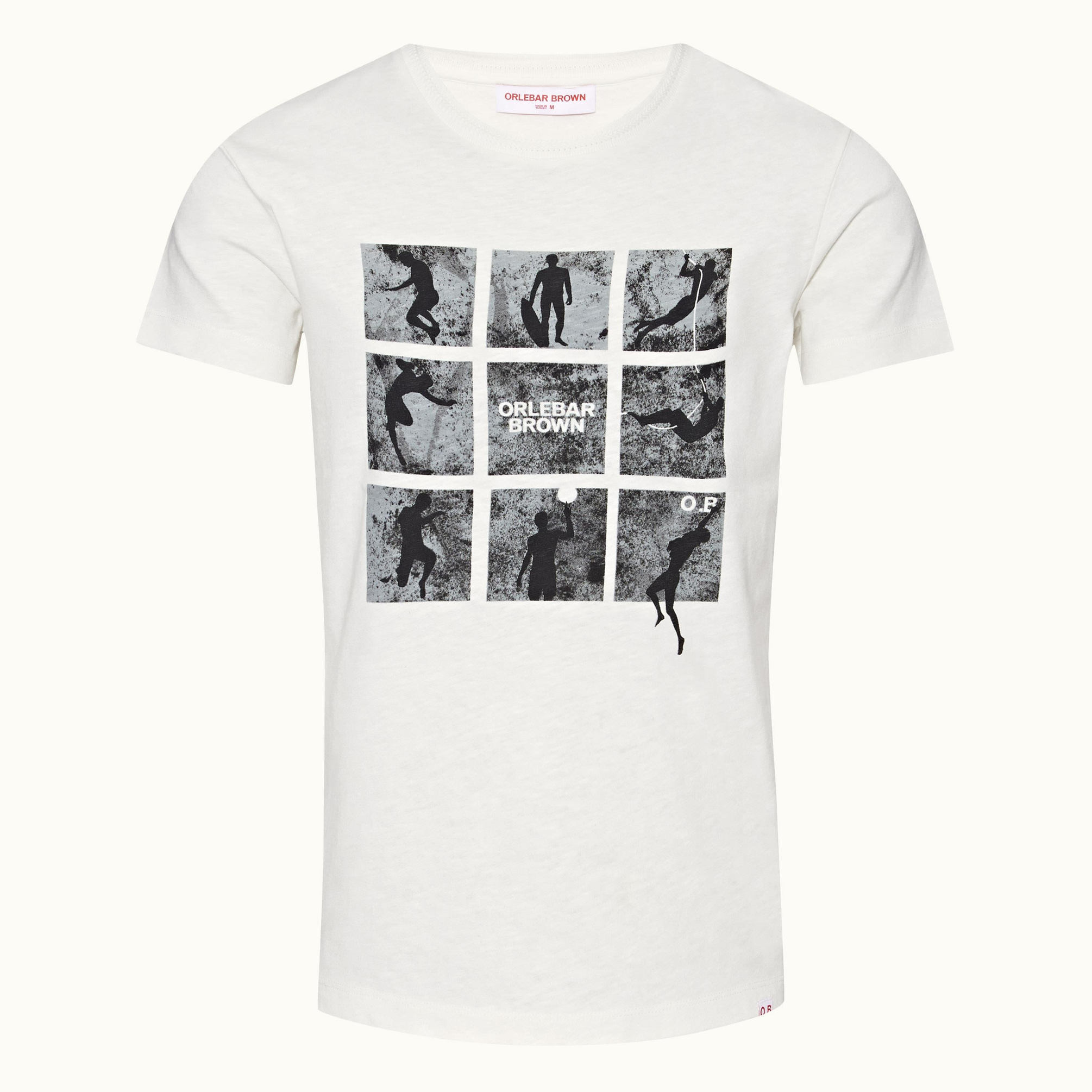 Orlebar BrownDesenli Bisiklet Yaka T-shirt