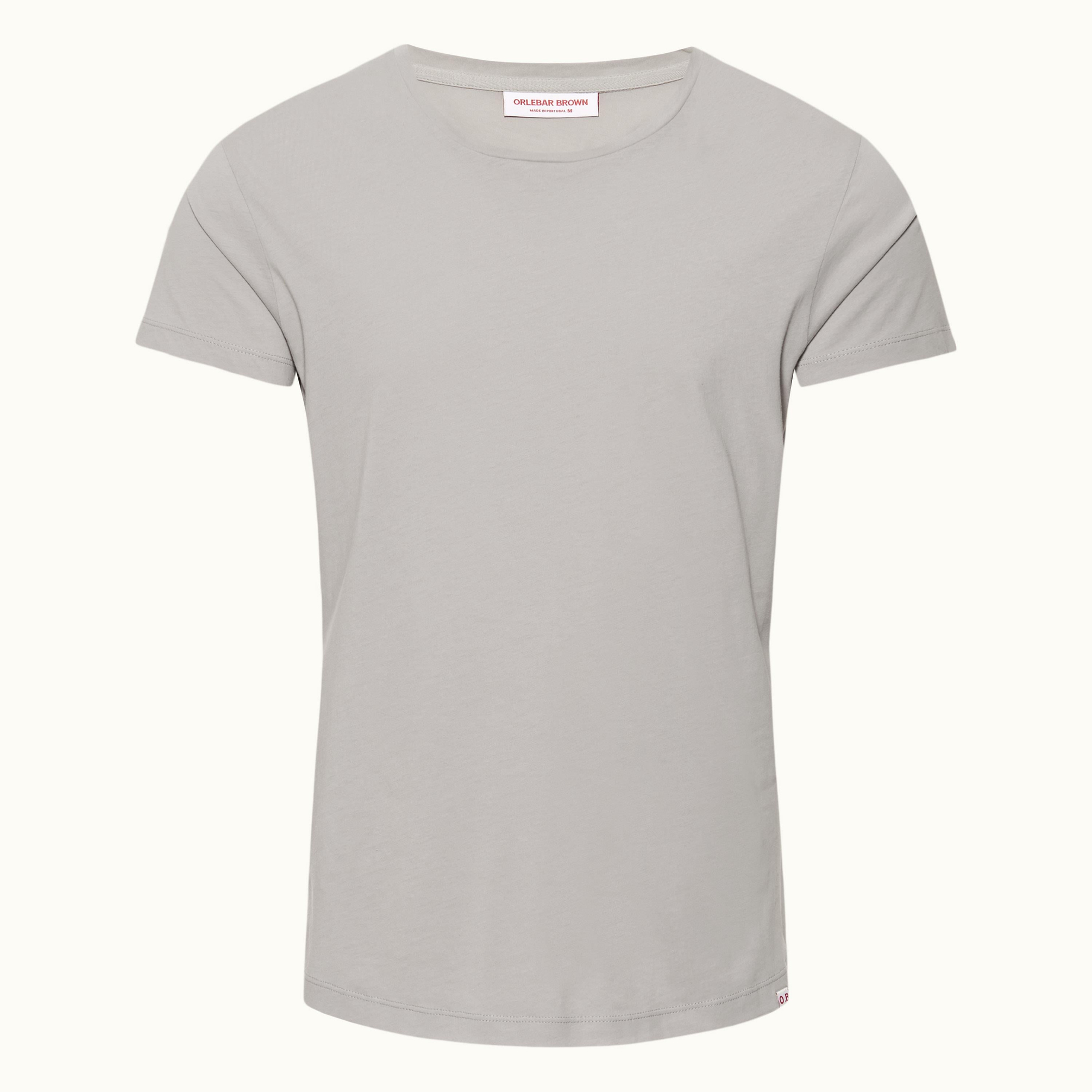 Orlebar BrownGri Bisiklet Yaka T-shirt