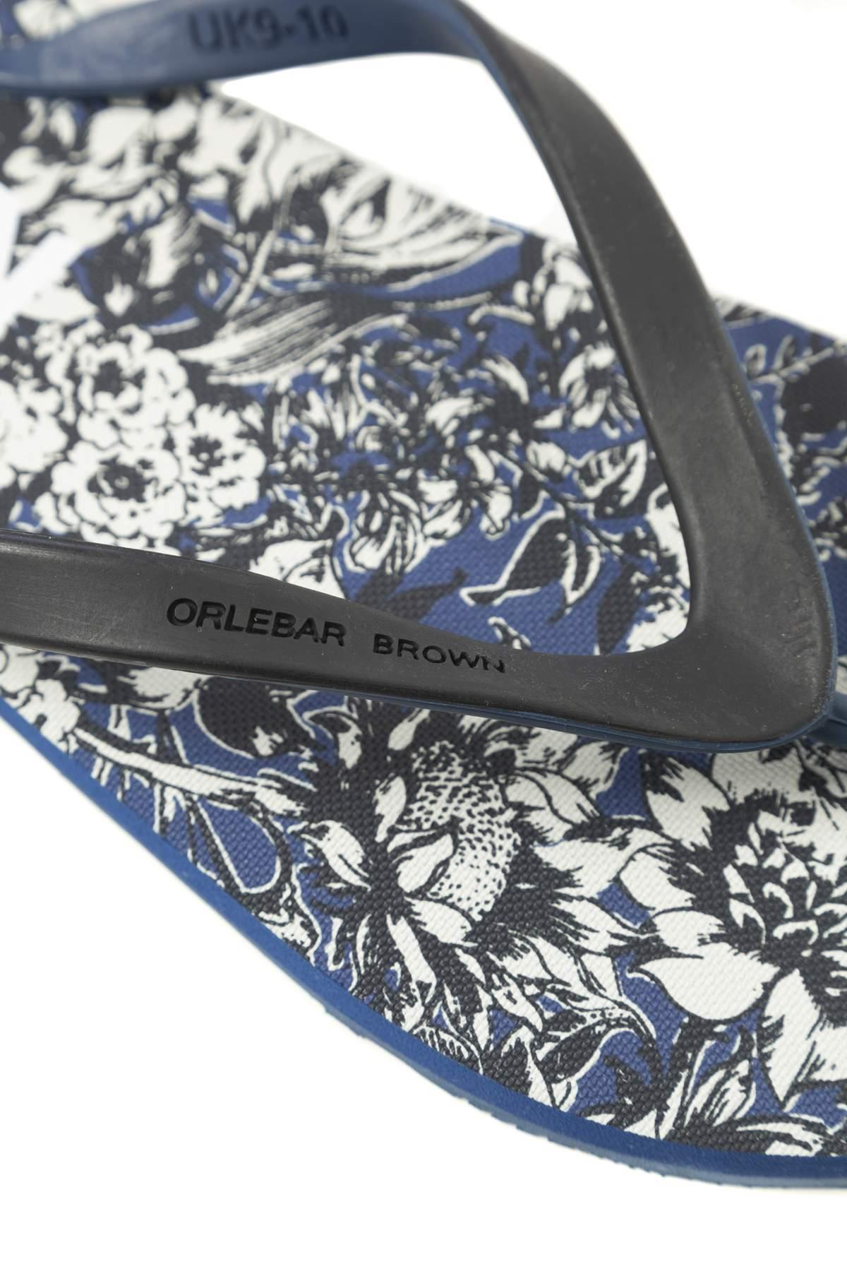 Orlebar BrownORLEBAR Çiçek Desenli Parmak Arası Terlik