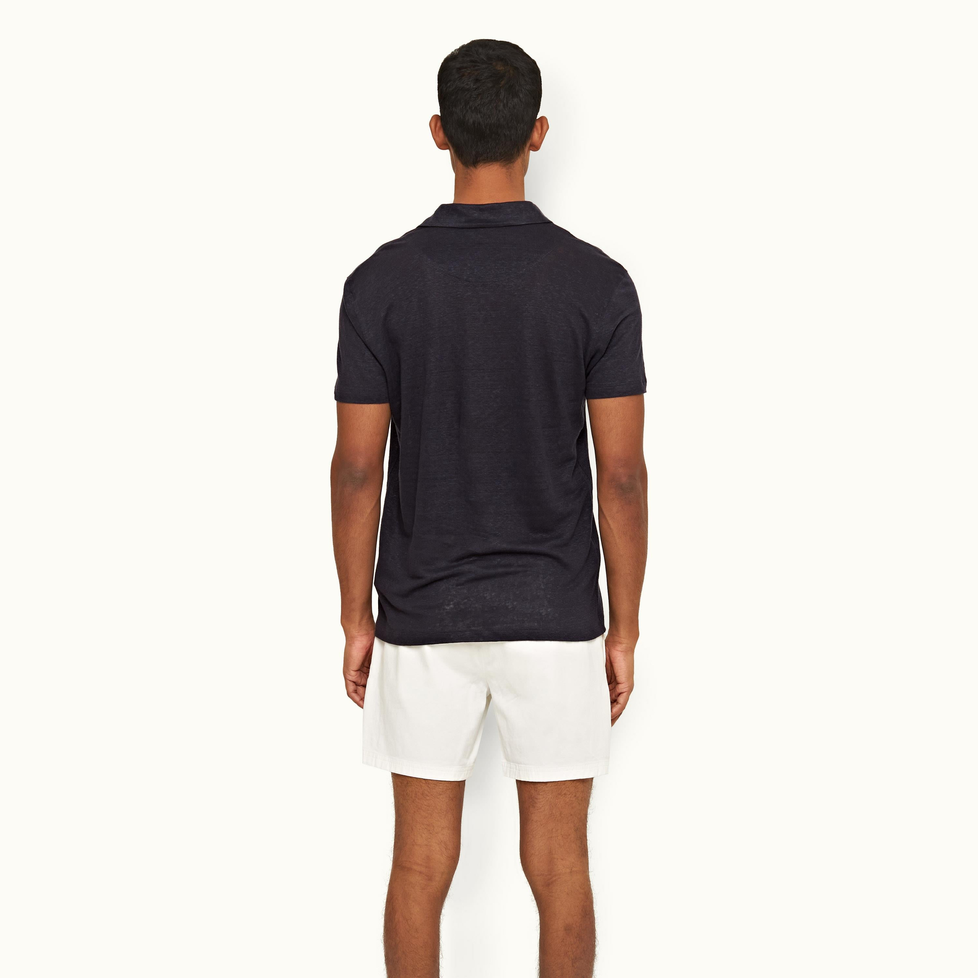 Orlebar BrownSiyah Polo Yaka T-shirt