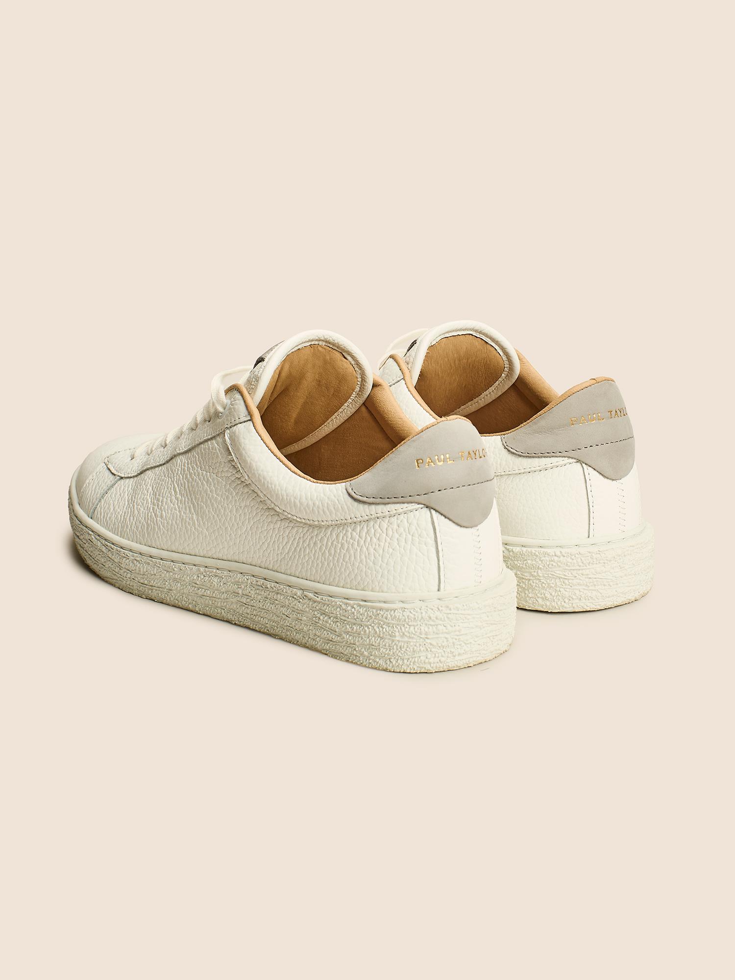 Paul TaylorBeyaz Deri Sneaker