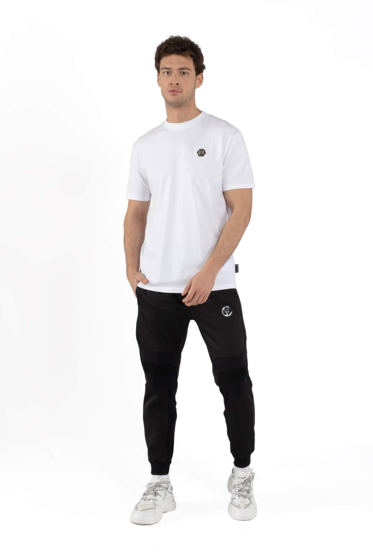 Philipp PleinArkası Kurufaka Figürlü Beyaz T-shirt