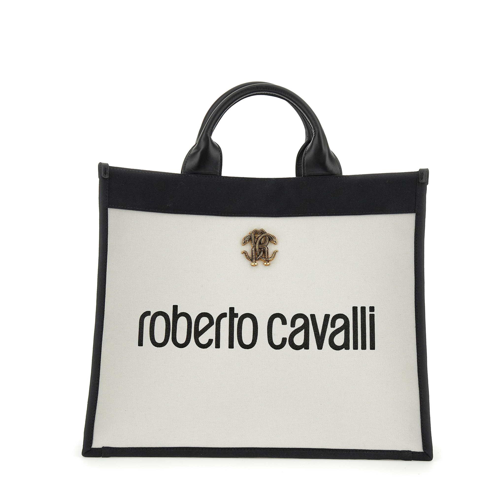 Roberto CavalliKanvas Tote Çanta