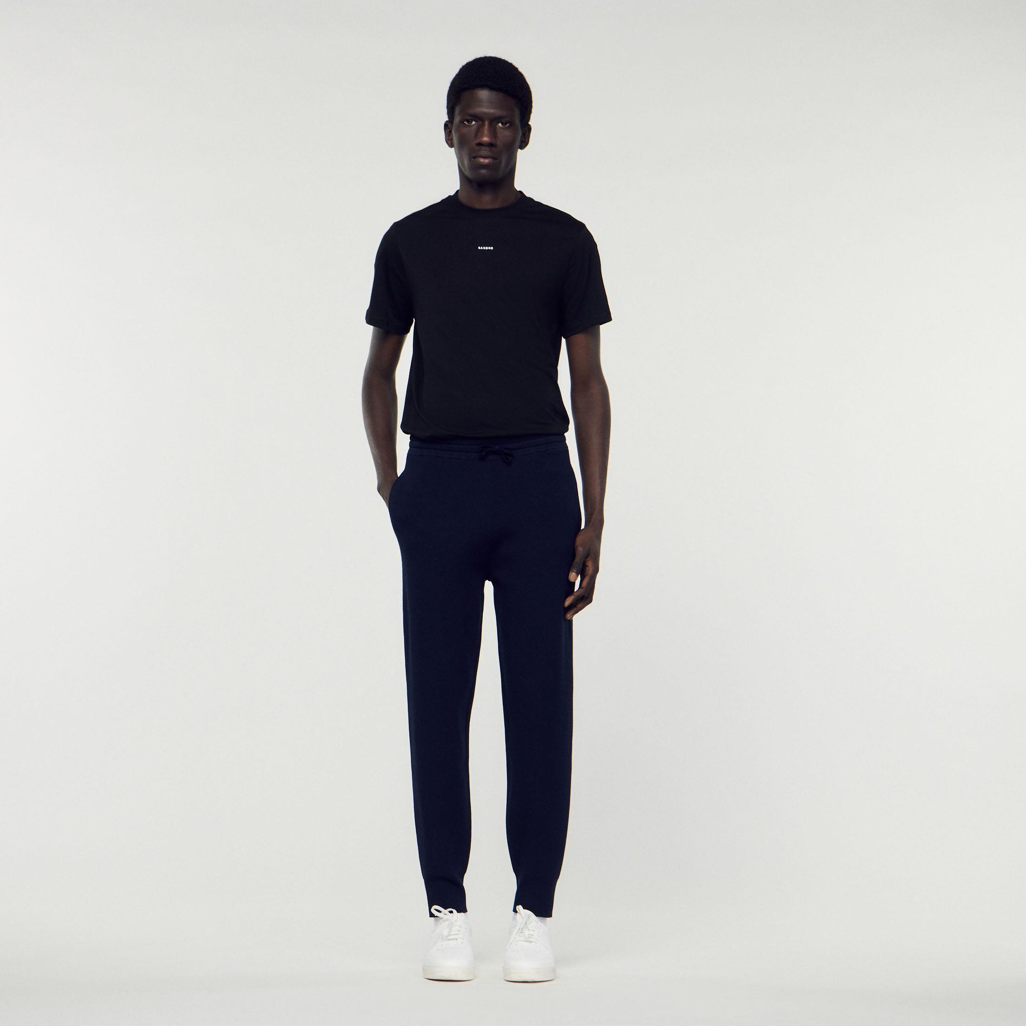 SANDROBelden Bağlamalı Jogger Pantolon