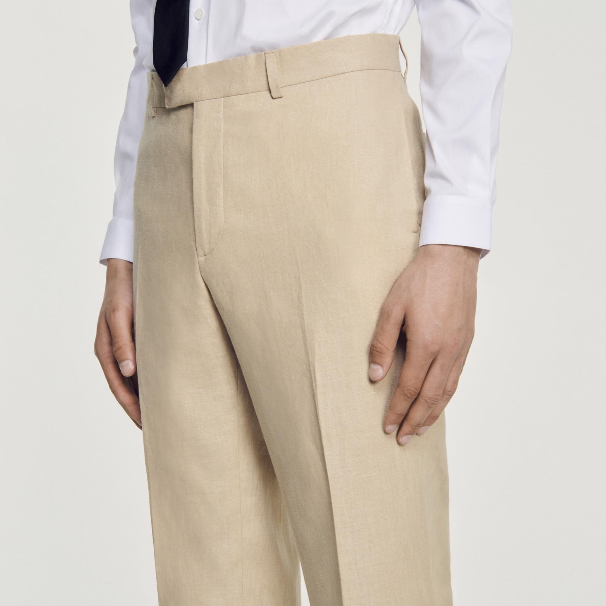SANDROCamel Bej Pantolon