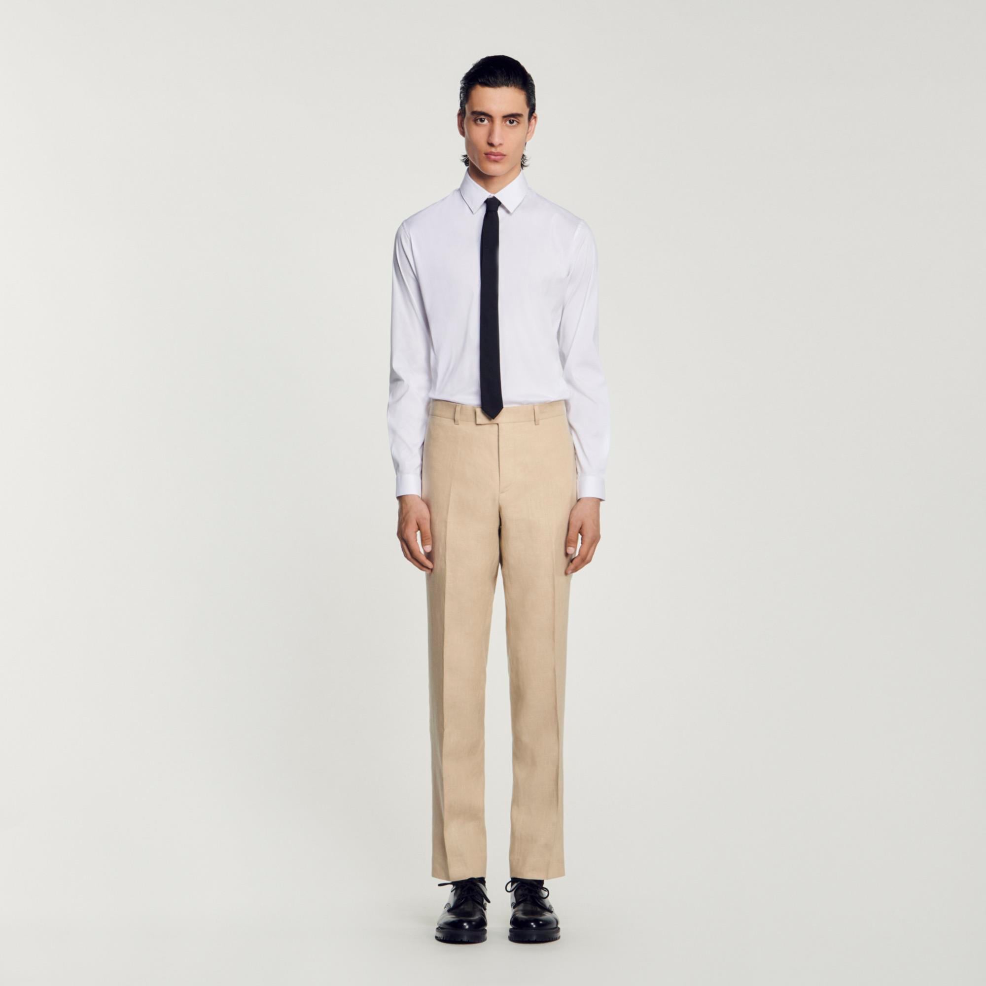 SANDROCamel Bej Pantolon
