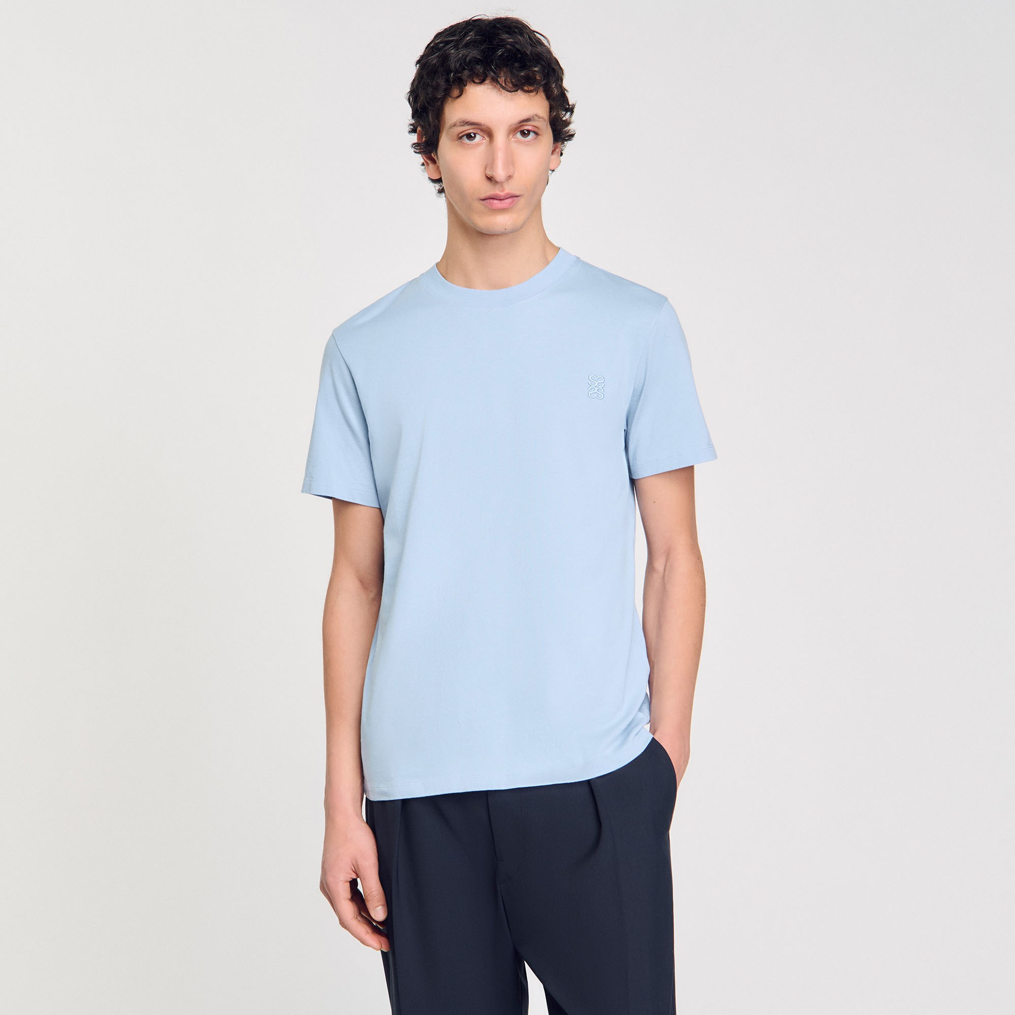 SANDROGök Mavisi T-shirt