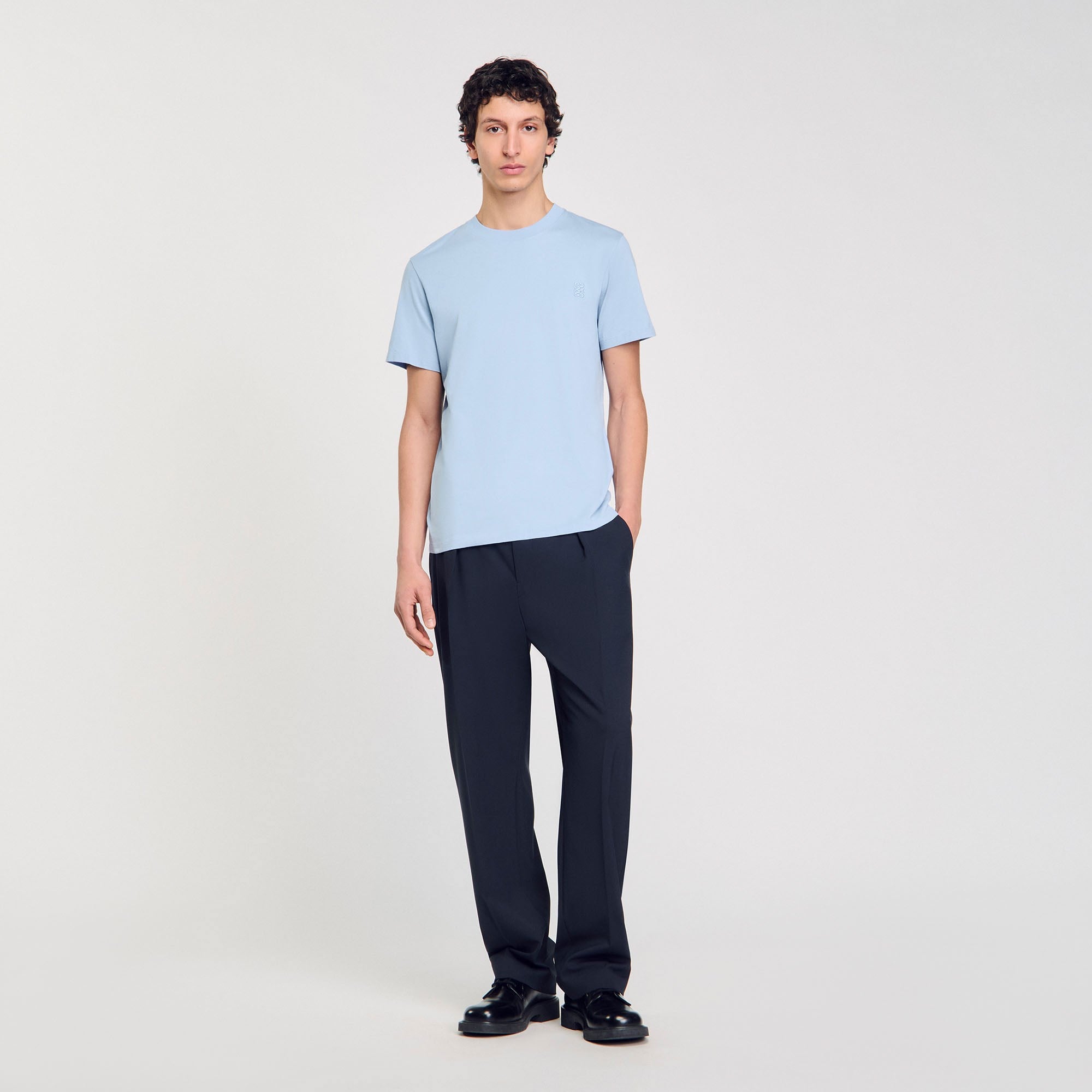 SANDROGök Mavisi T-shirt