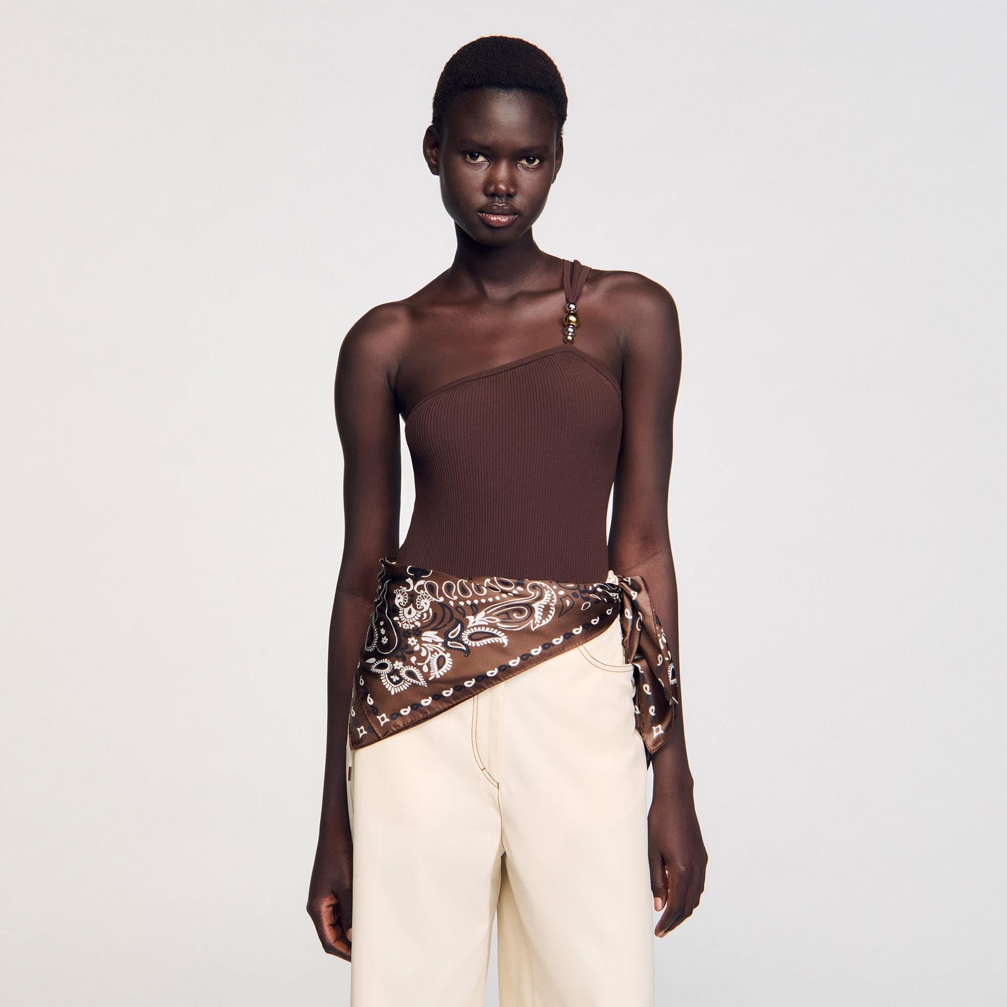 SANDROKahverengi Bodysuit
