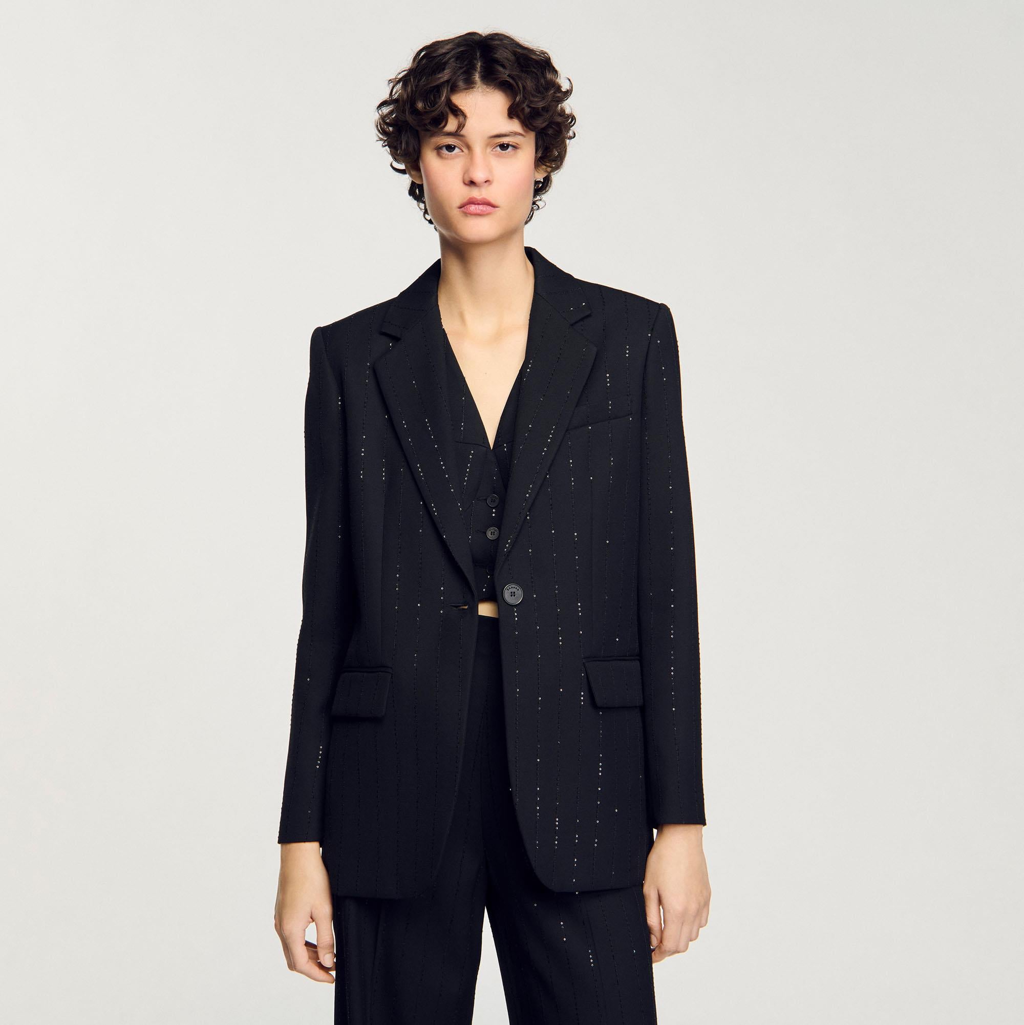 SANDROPayet Geçişli Blazer