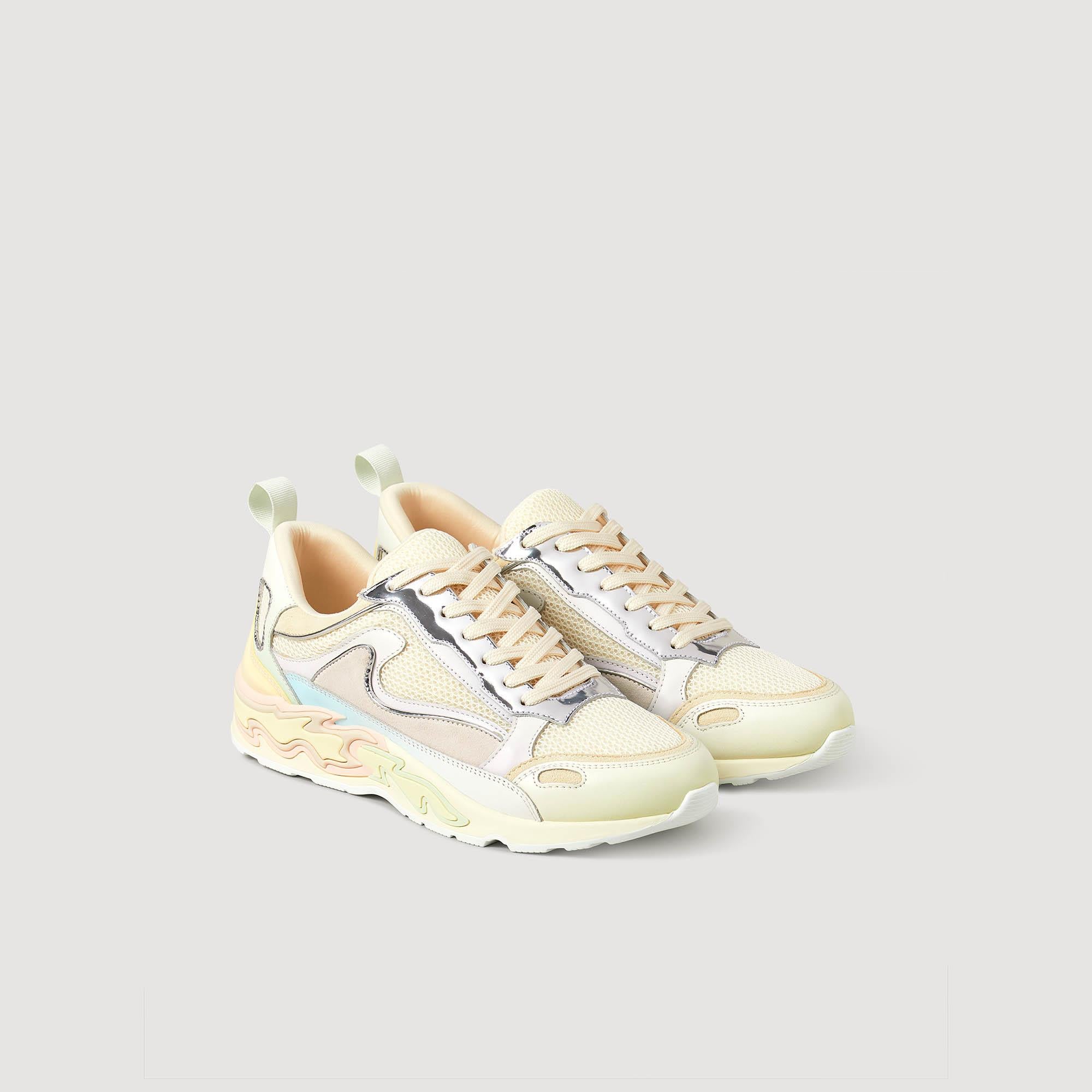 SANDROPembe Flame Sneakers