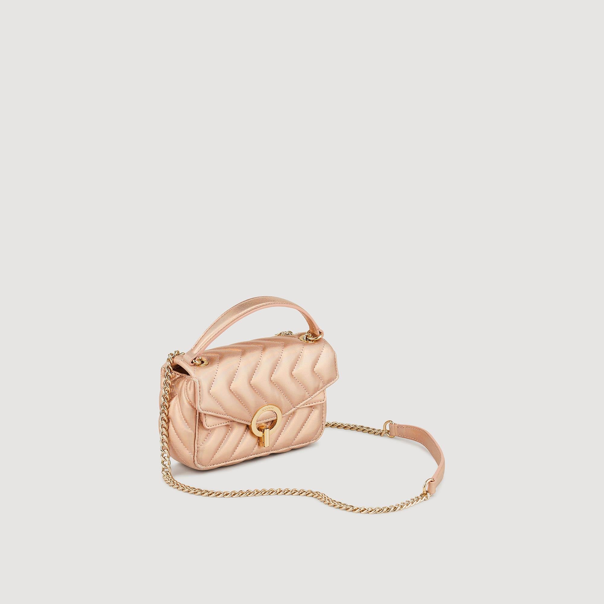 SANDROPembe Kapitoneli YZA Çanta