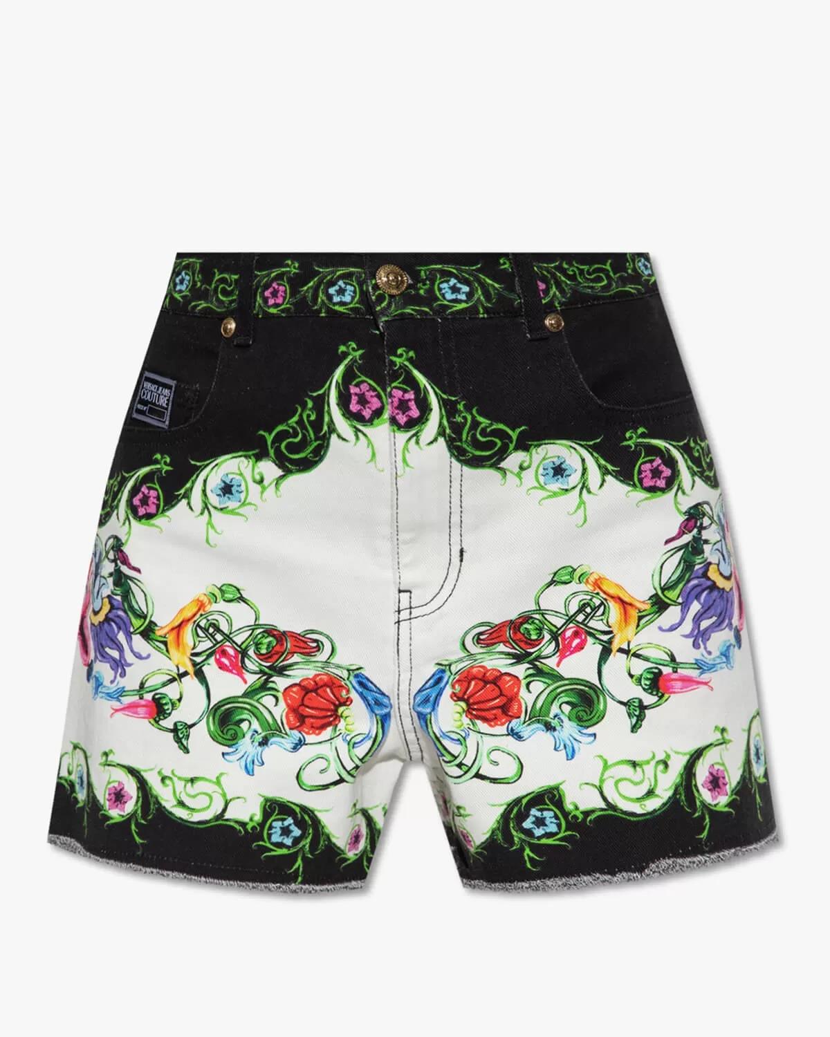 Versace Jeans CoutureFlower Desenli Şort