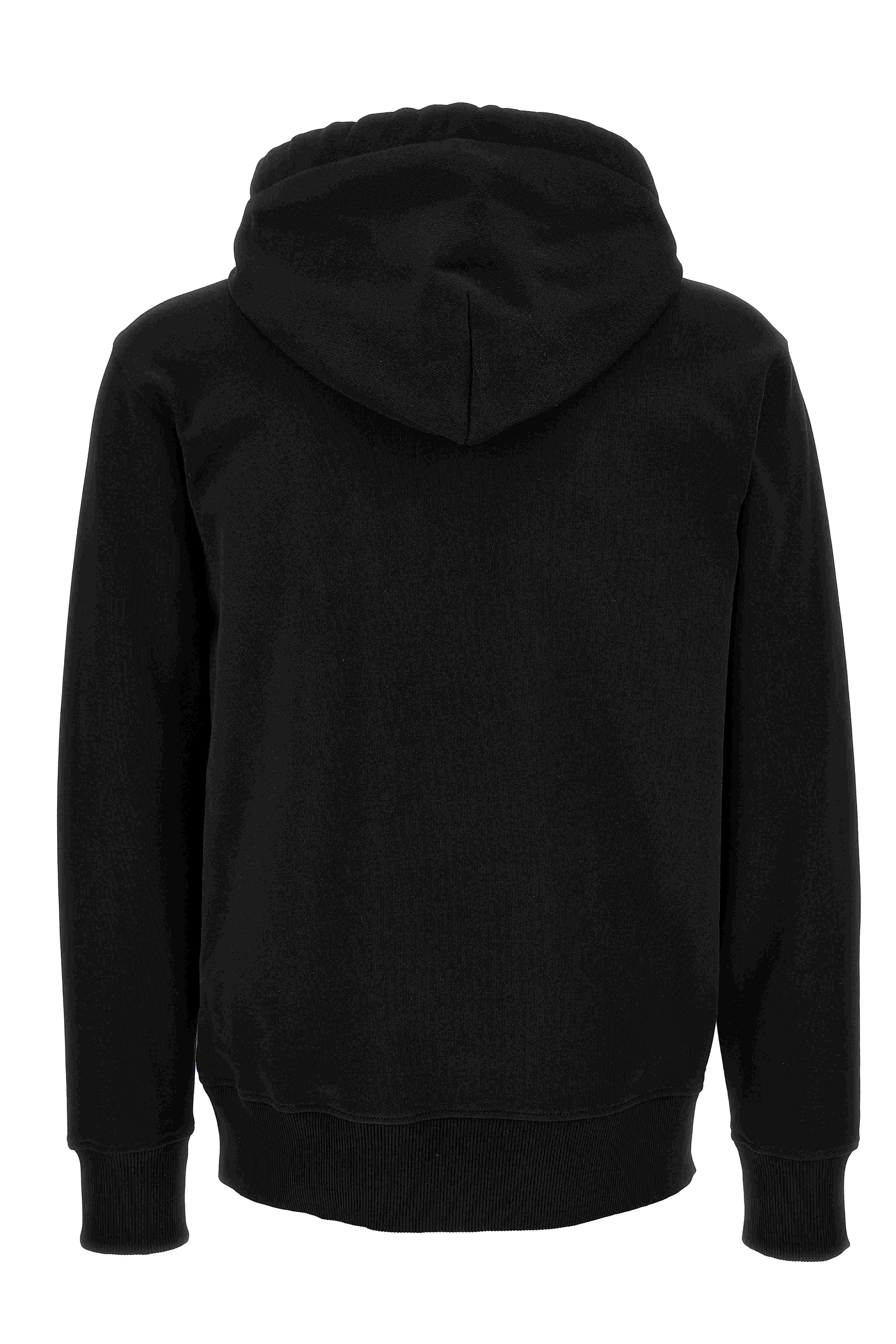 Versace Jeans CoutureKadife Desen Detaylı Erkek Sweatshirt
