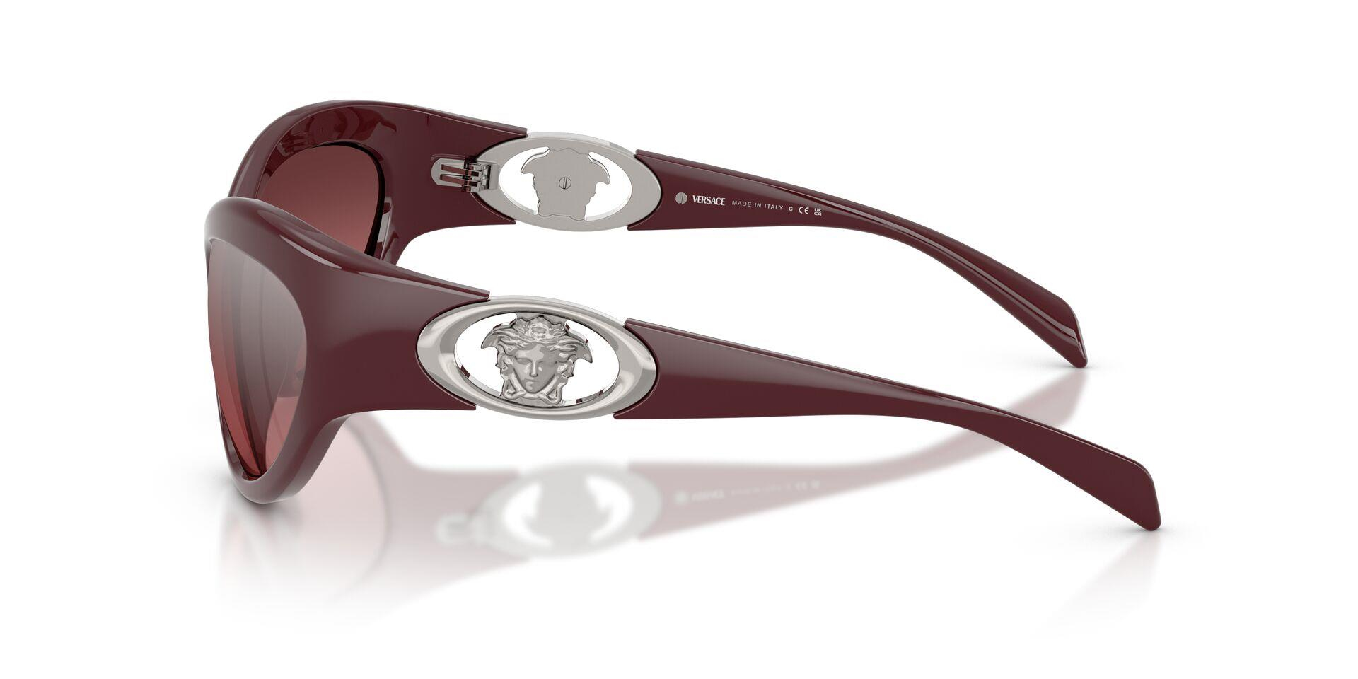 Versace0VE4485 Bordo Kadın Güneş Gözlüğü