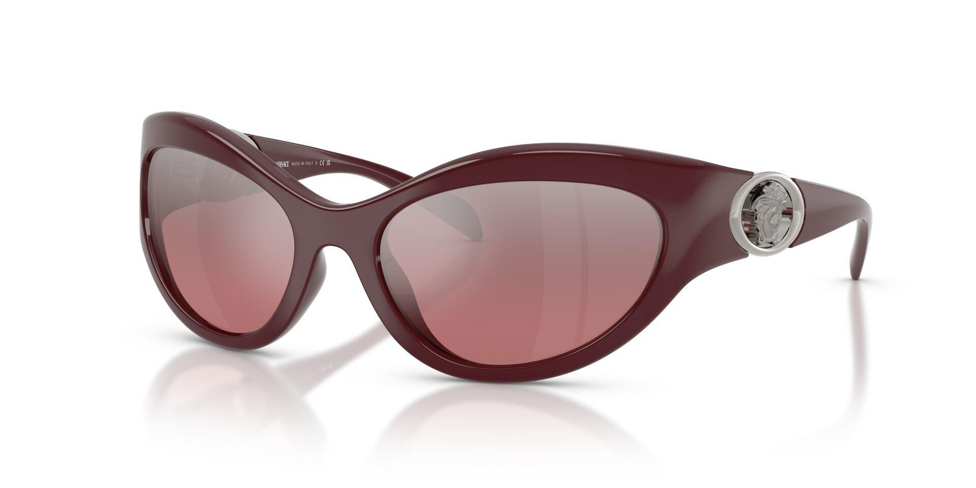 Versace0VE4485 Bordo Kadın Güneş Gözlüğü