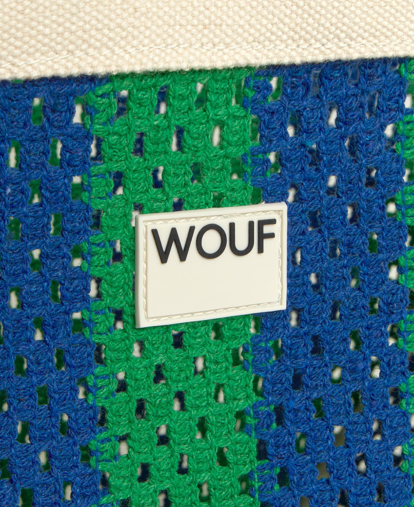WoufTığ İşi Geniş Tote Çanta
