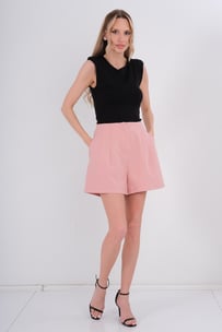 Noix Casual Shorts Pink