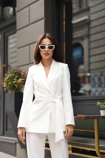 busıness woman- beyaz