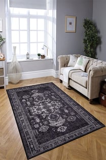 Makine Dokuması Pamuklu Dokuma ve Kaymaz Taban, Şönil , Yüksek Kalite, Uzun Ömürlü ,İnce Yıkanabilir ,Dekoratif Modern Oda Halısı,Kilim