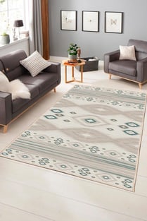 Özel Tasarım, Kaymaz Taban, Uzun Ömürlü, İnce Yıkanabilir, Dekoratif Modern Oda Halısı, Kilim