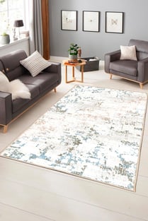 Özel Tasarım, Kaymaz Taban, Uzun Ömürlü, İnce Yıkanabilir, Dekoratif Modern Oda Halısı, Kilim