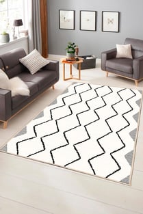Özel Tasarım, Kaymaz Taban, Uzun Ömürlü, İnce Yıkanabilir, Dekoratif Modern Oda Halısı, Kilim