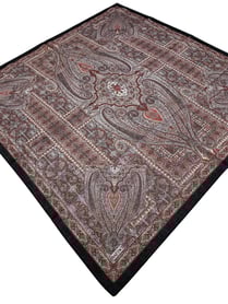 BAŞTACI KOKULU SOFT 0231 SİYAH BEJ EŞARP