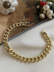 VIP 14K Ezme Zincir Bileklik
