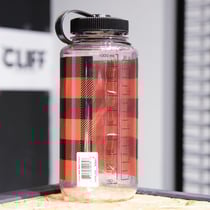 Nalgene 32oz Wide Mouth Red Plaid Tritan Suluk