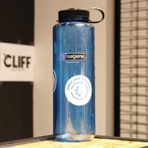Nalgene 48 Oz Silo Blue Sustain wBlack Cap