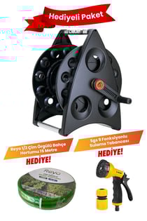 Claber 8921 15 m Makaralı Hortum Seti