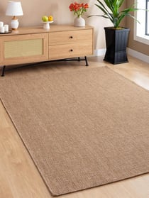 SARAZ HALI Saraz Halı SRZ-0604 Jüt Tabanlı Hasır Dokuma Örme Bohem Antialerjik Halı Kilim